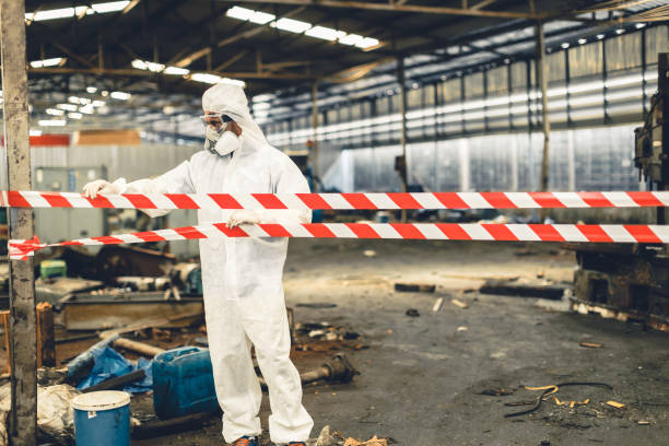 Professional Unattended Death Cleanup technician working in East Kingston, NH